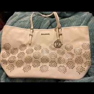 Nine West white purse